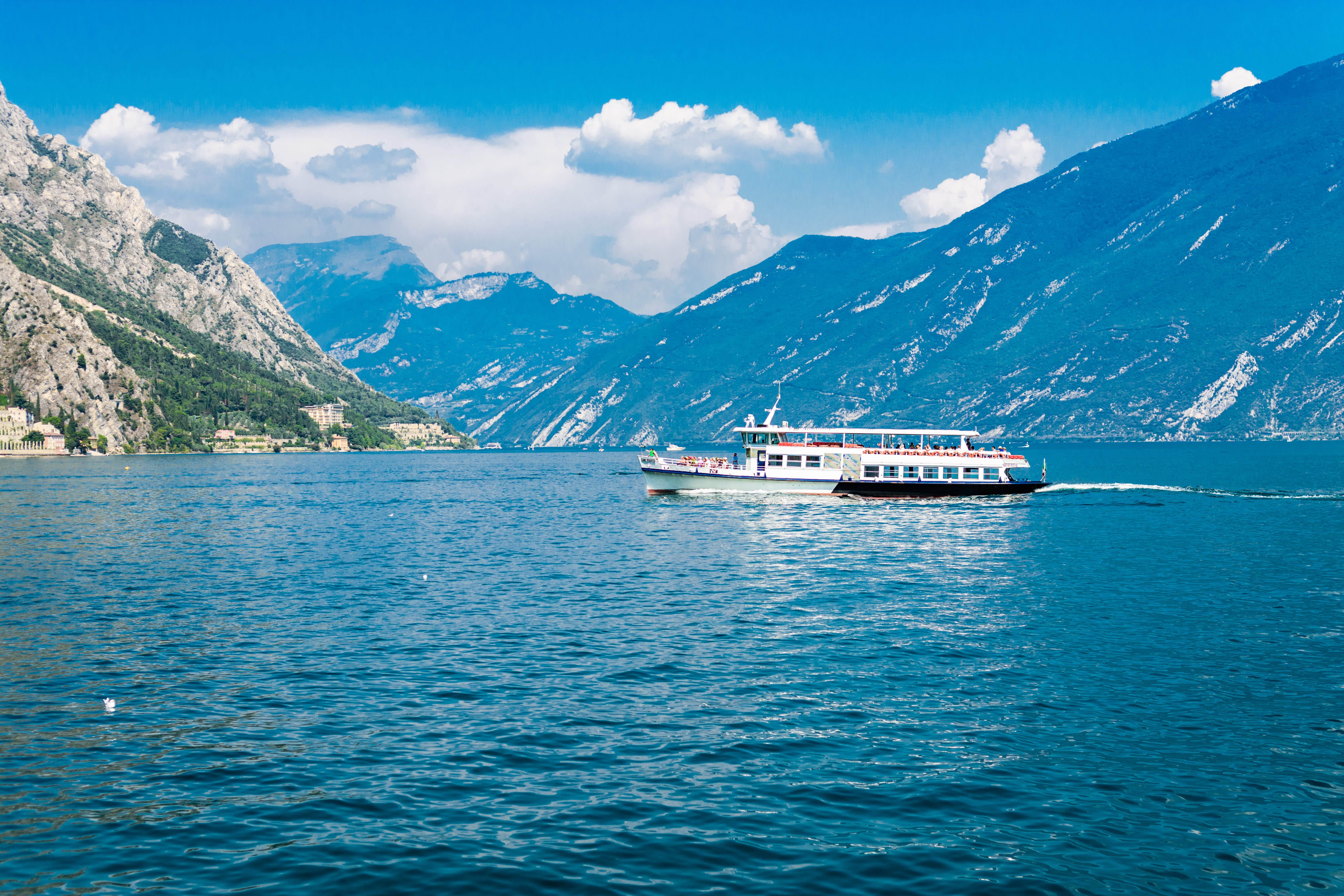 Bootsfahrt von Sirmione nach Riva del Garda