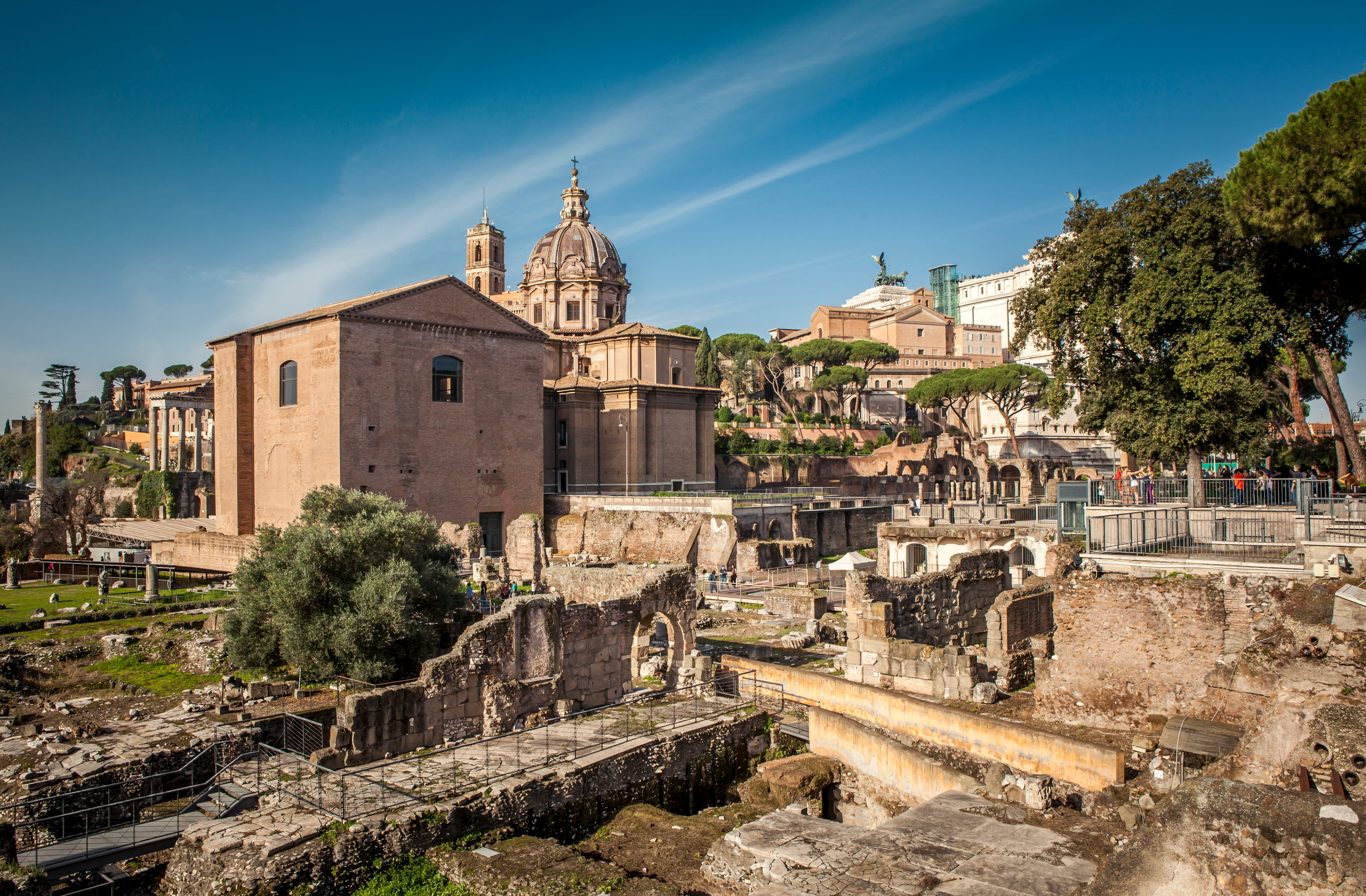 Forum Romanum und Palatin