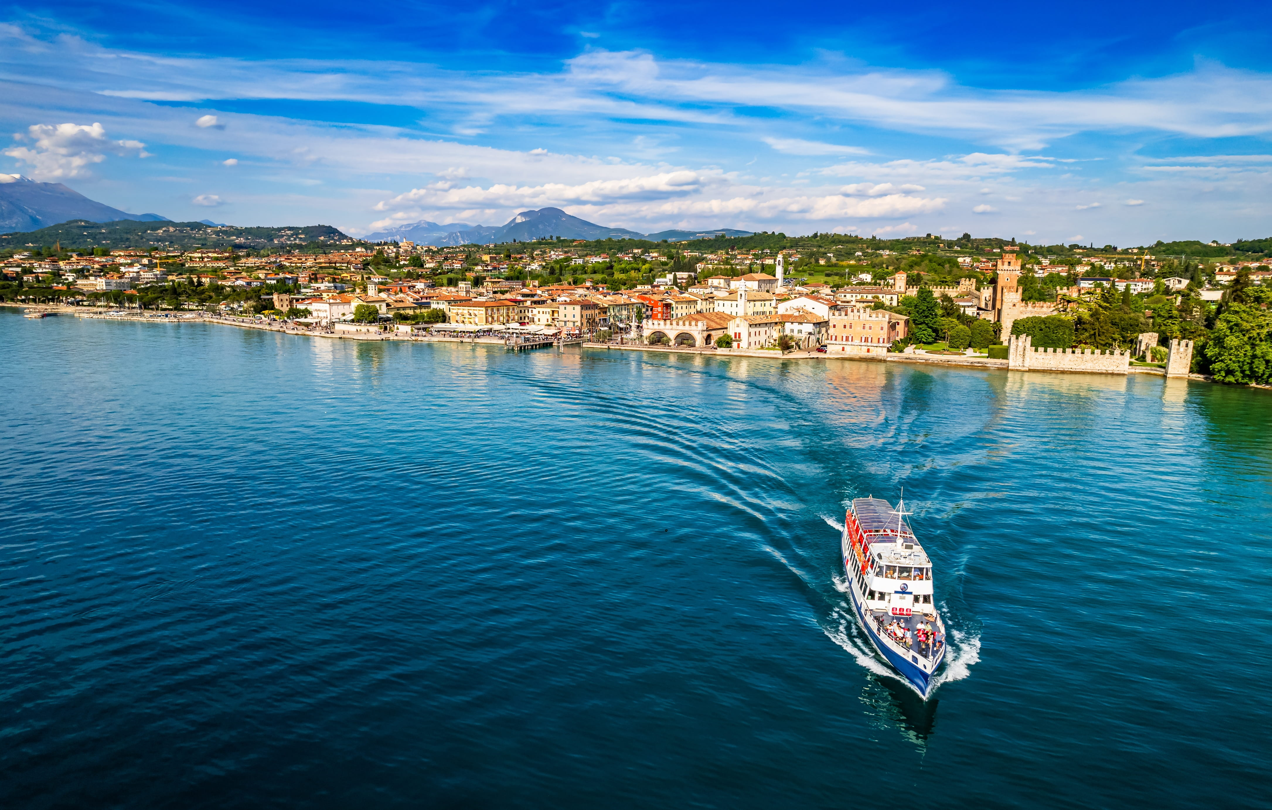 Lazise und Stadtmauer